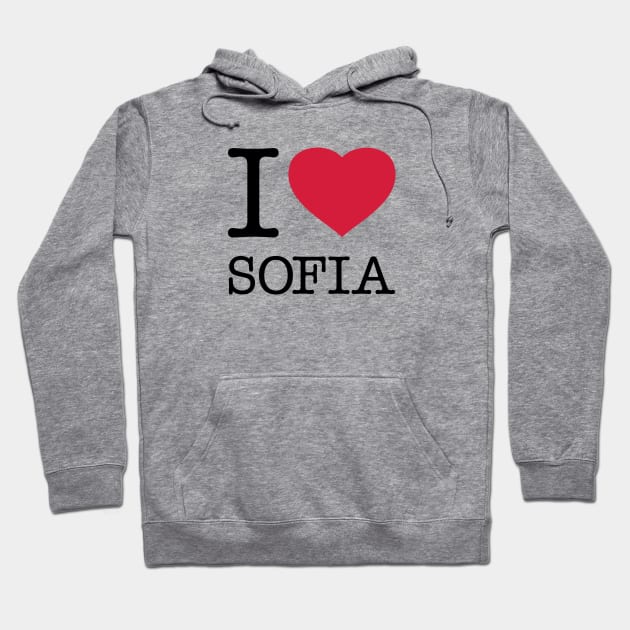 I LOVE SOFIA Hoodie by eyesblau